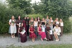 ZFA-Absolventinnen mit Klassenleiterin Fr. Wagner