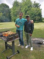 Gemeinsames Grillen